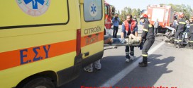 Σφοδρή σύγκρουση οχημάτων με τραυματίες στη νέα εθνική οδό Χανίων Ρεθύμνης ( Και βίντεο)