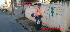 Συνεργεία του Δήμου Χανίων καθαρίζουν την πόλη (Και βίντεο)