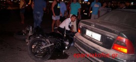 ΣΤΟΝ ΚΑΒΡΟ ΑΠΟΚΟΡΩΝΟΥ – Τροχαίο ατύχημα με τραυματία οδηγό μοτοσυκλέτας