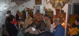 Πανηγυρικά εορτάστηκε ο Άγιος Σπυρίδων στην ιστορική κατακόμβη του Αρωνίου Ακρωτηρίου